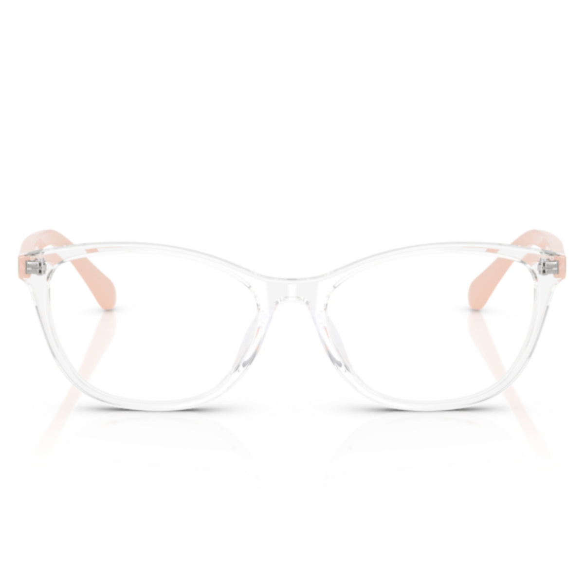 Vogue VO5502D transparent cat-eye eyeglasses, full-rim acetate frame