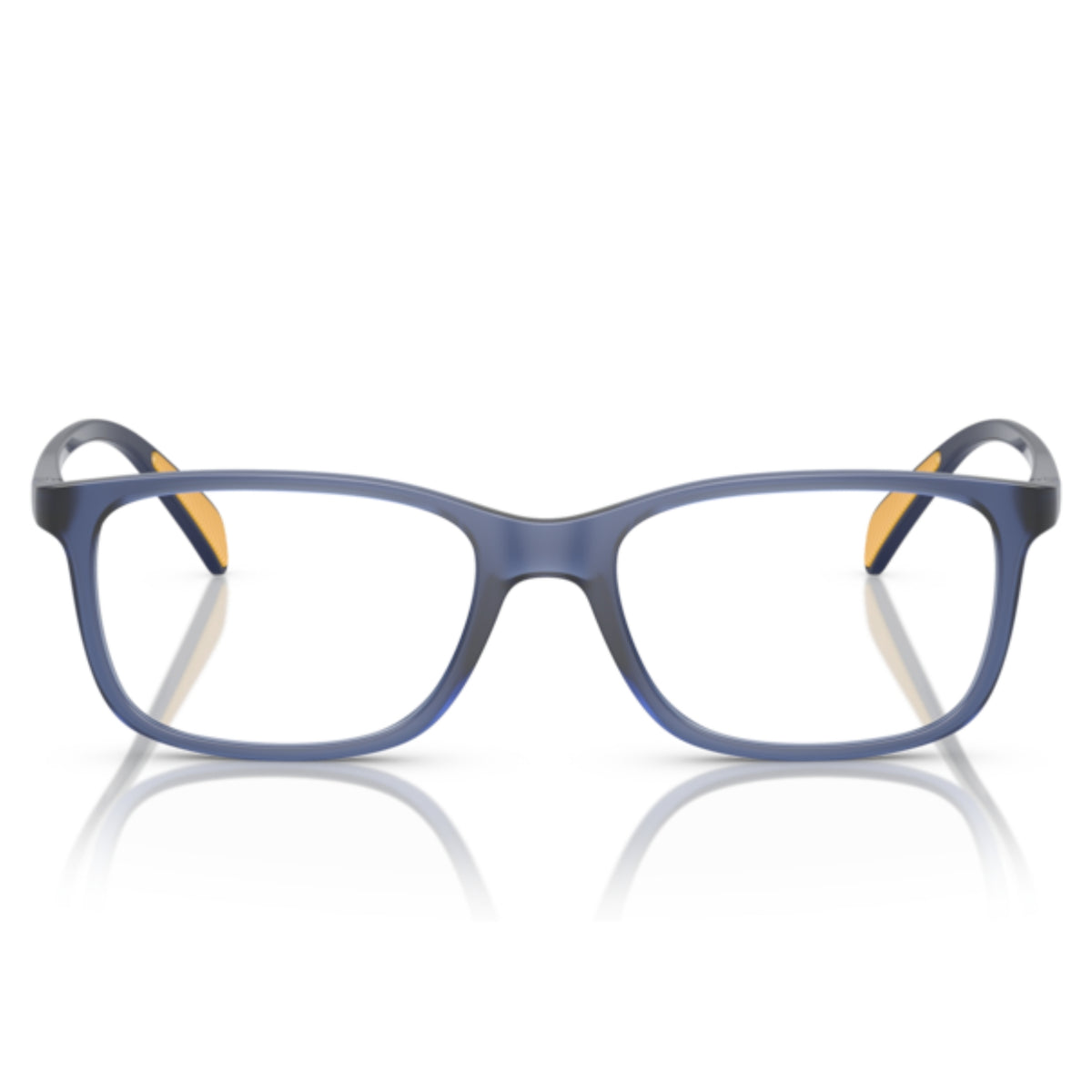 Vogue VO5508I matte/shiny blue square eyeglasses, full-rim plastic frame