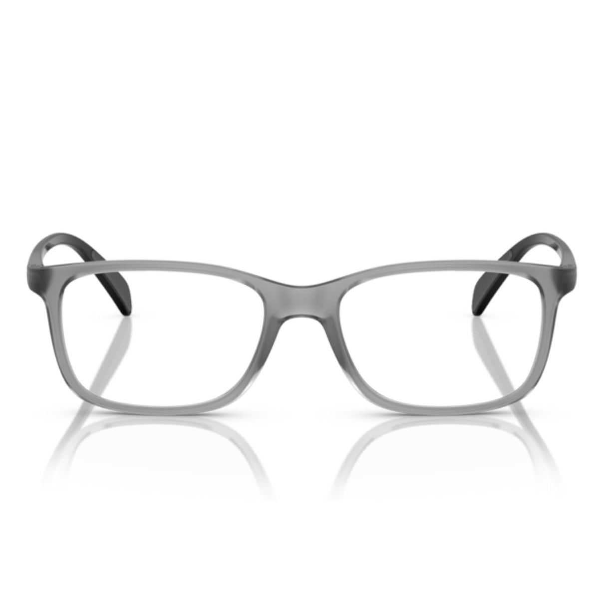 Vogue VO5508I matte/shiny grey square eyeglasses, full-rim plastic frame