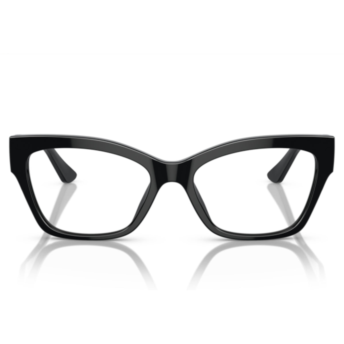Vogue VO5523 black cat-eye eyeglasses, full-rim acetate frame