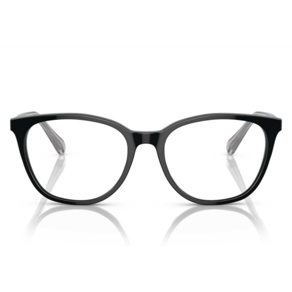 Vogue VO5533I black square eyeglasses, full-rim acetate frame