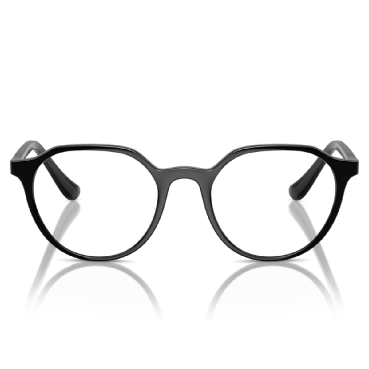 Vogue VO5546I black geometric eyeglasses, full-rim lightweight frame
