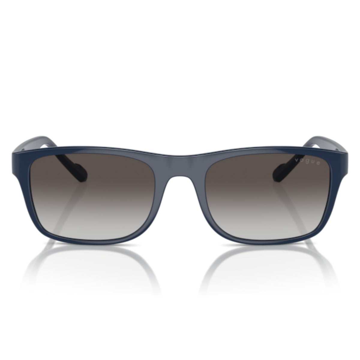 Vogue VO5547SI dark blue rectangle sunglasses, full-rim lightweight frame