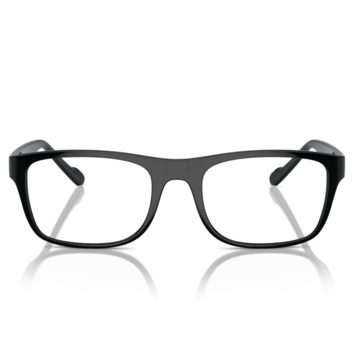 Vogue VO5548I transparent grey rectangle eyeglasses, full-rim lightweight frame