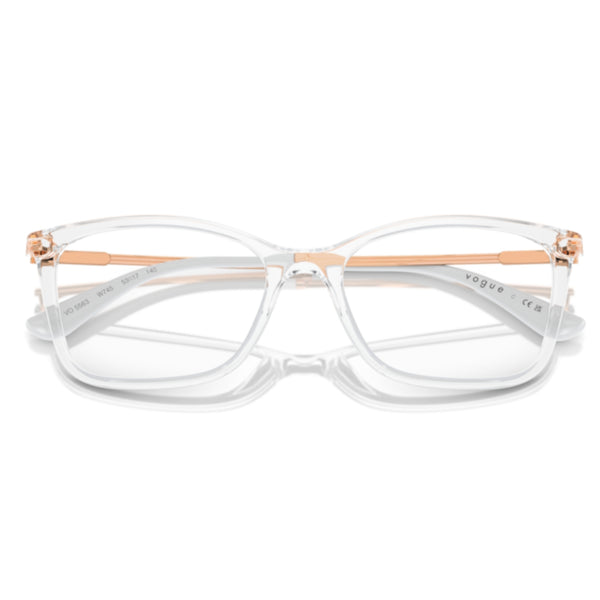 Vogue VO5563 W745 Transparent Cat Eye Eyeglasses