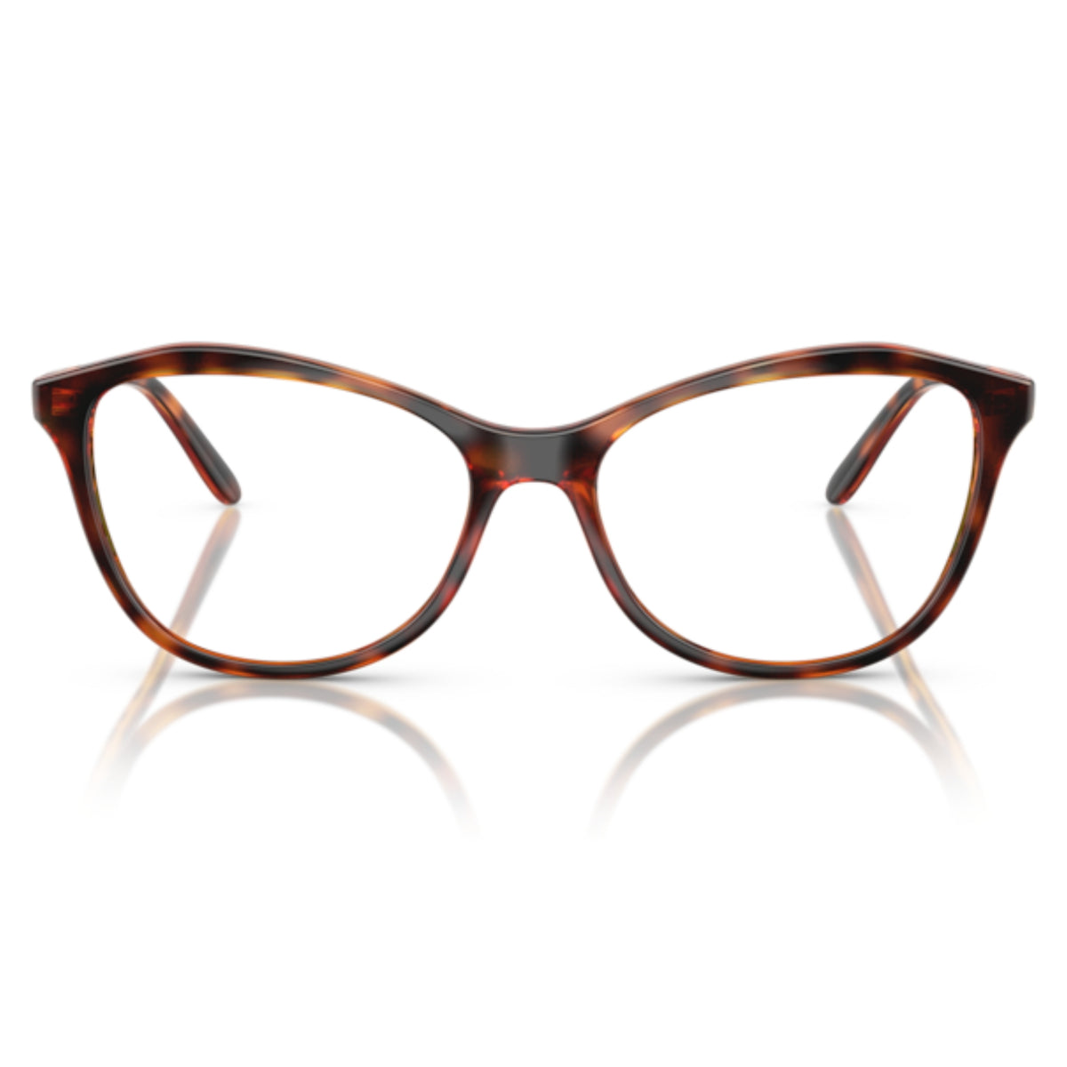Vogue VO5602 dark havana geometric eyeglasses, full-rim lightweight frame