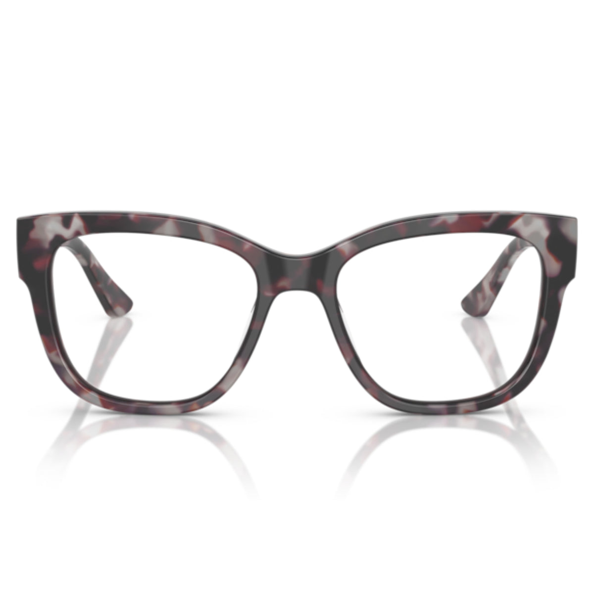 Vogue VO5605 grey tortoise square eyeglasses, full-rim acetate frame