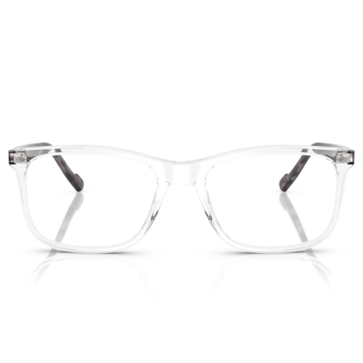 Vogue VO5617 transparent square eyeglasses, full-rim acetate frame