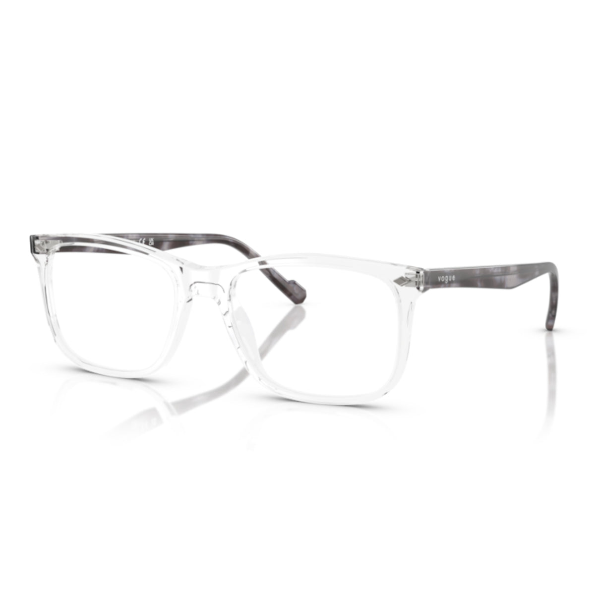 Vogue VO5617 transparent square eyeglasses with acetate frame