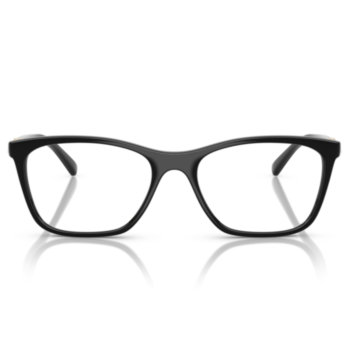 Vogue VO5632B black square eyeglasses, full-rim lightweight and plastic frame