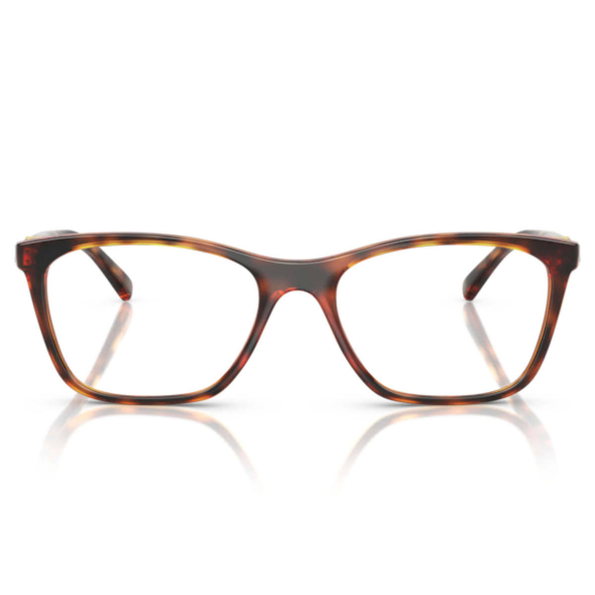 Vogue VO5632B dark havana square eyeglasses, full-rim lightweight and plastic frame