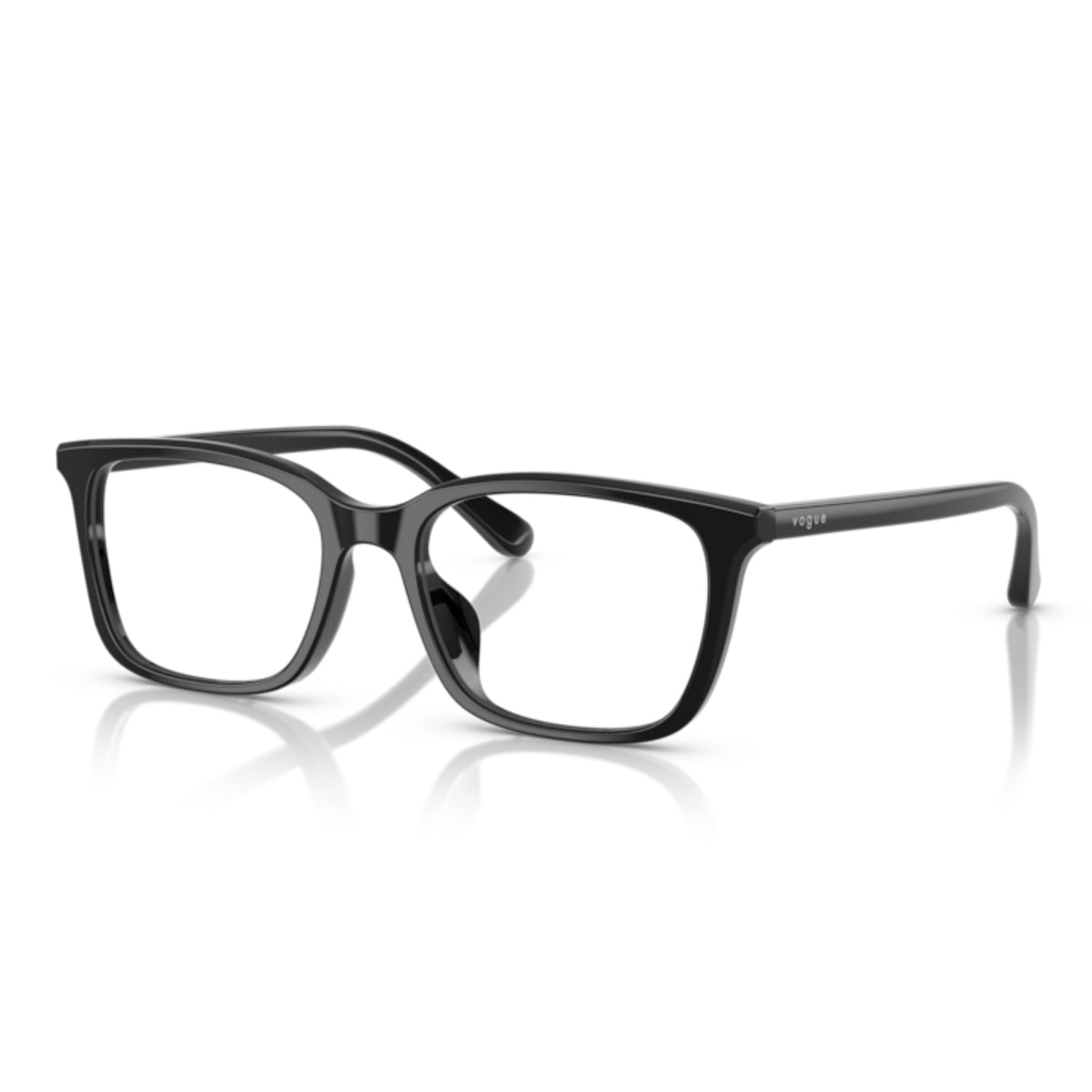 Vogue VO5643D black square eyeglasses with acetate frame