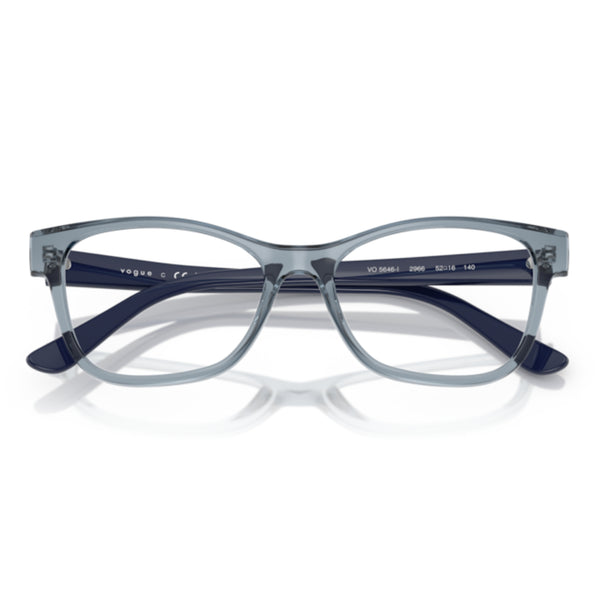 Vogue VO5646I 2966 Transparent Light Blue Square Eyeglasses