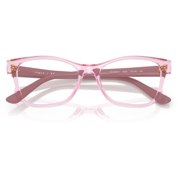 Vogue VO5646I 3044 Transparent Violet Square Eyeglasses