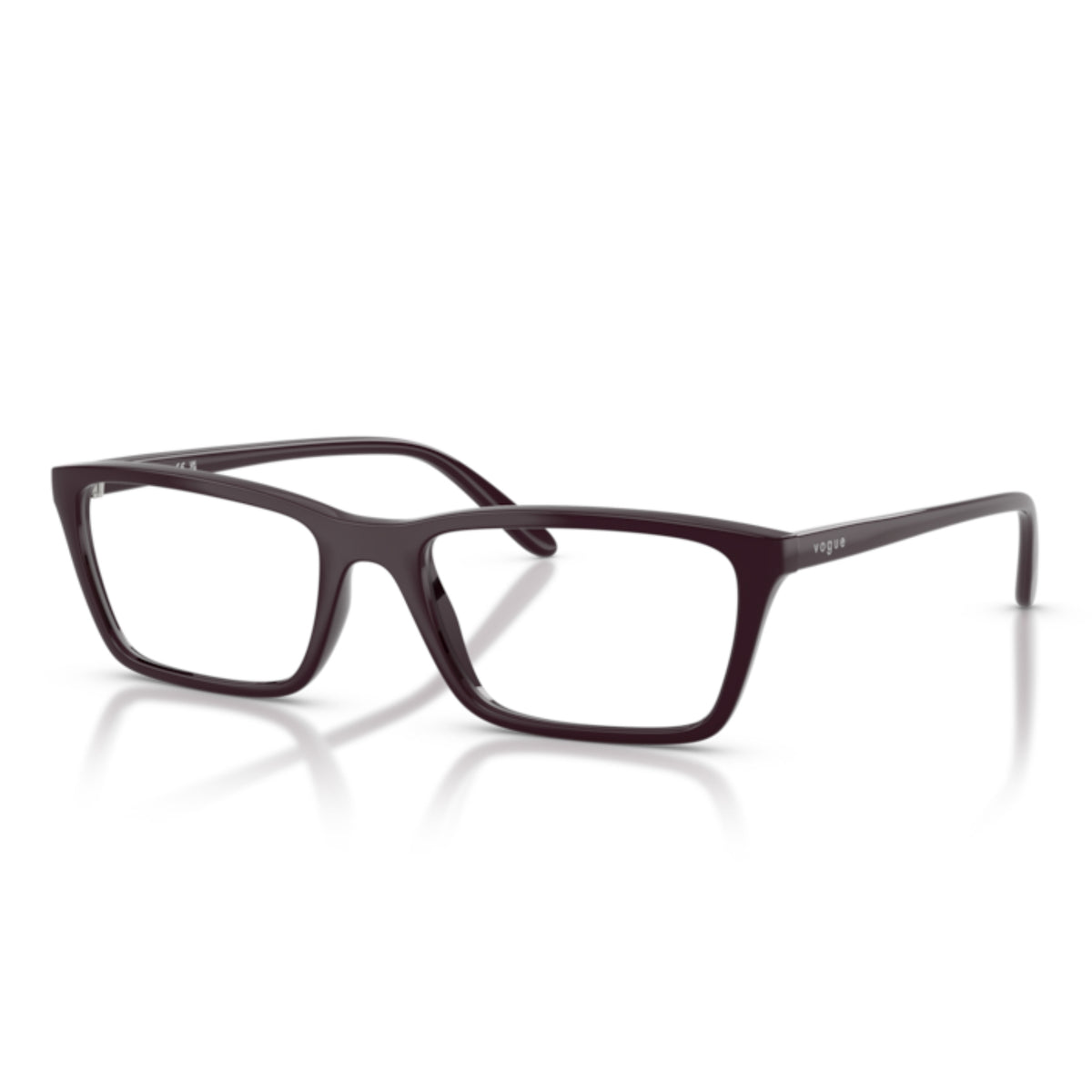 Vogue VO5667 full purple square eyeglasses with lightweight frame