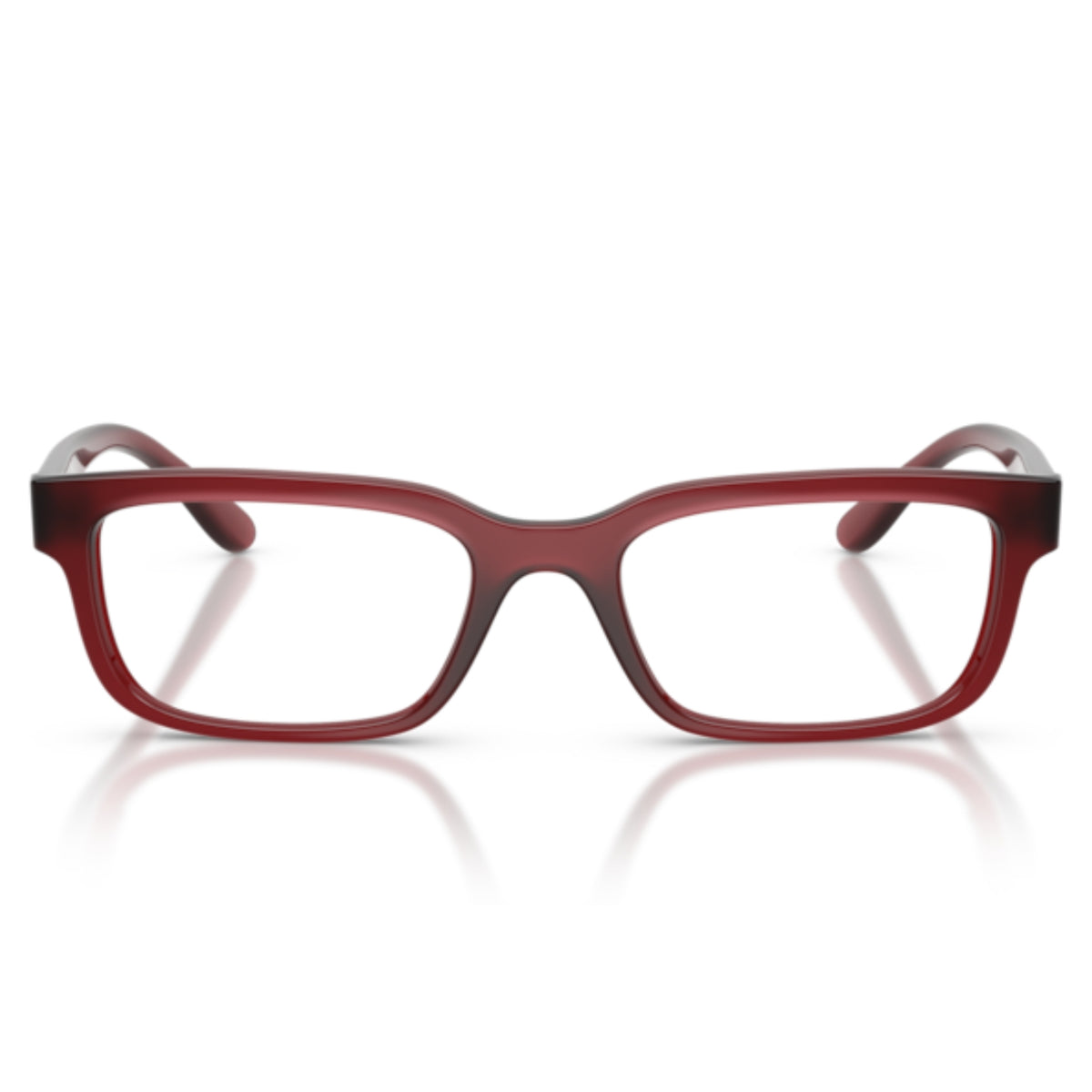 Vogue VO5671 opaline bordeaux rectangle eyeglasses, full-rim lightweight frame