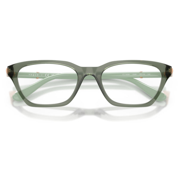 Vogue VO5698 3086 Transparent Mallard Green Cat Eye Eyeglasses
