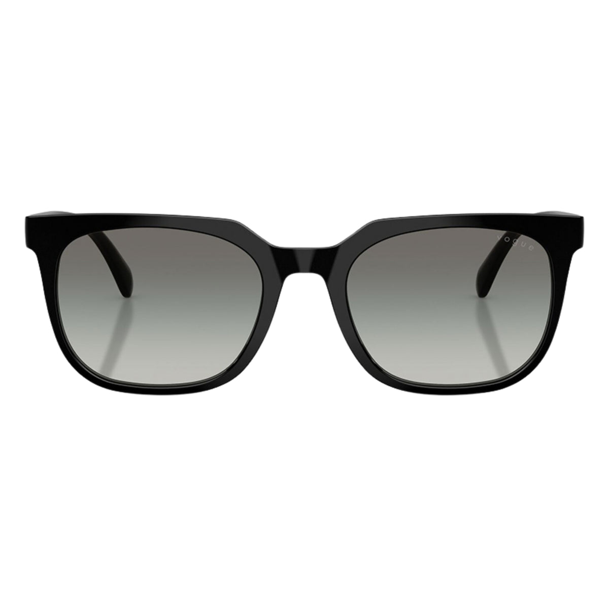 Vogue VO5715SI black square sunglasses, full-rim lightweight frame