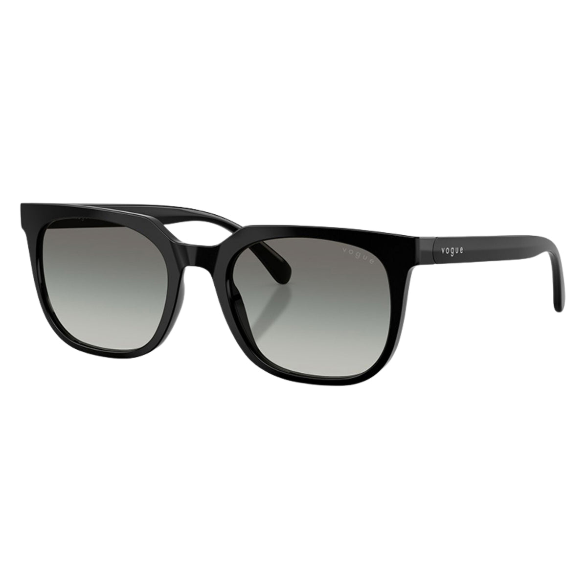 Vogue VO5715SI black square sunglasses with grey lenses