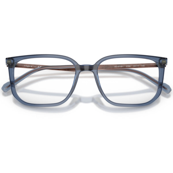 Vogue VO5718I 2760 Transparent Blue Geometric Eyeglasses