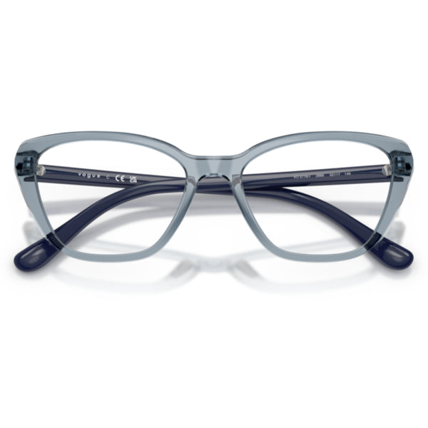 Vogue VO5719I 2966 Transparent Blue Cat Eye Eyeglasses